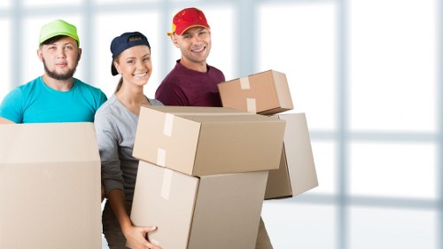 Removals van near Bayswater residential streets
