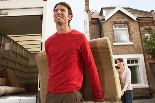 Professional removals team handling furniture transport in Bayswater