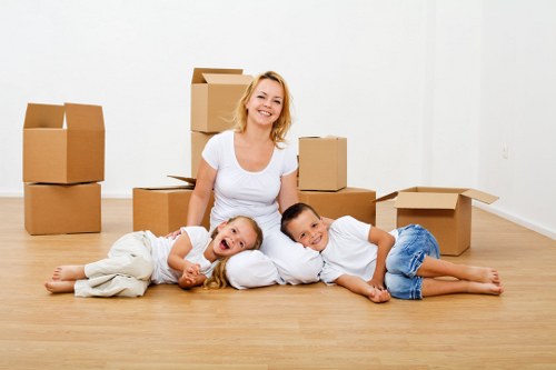Checklist and packing supplies for a Bayswater home move