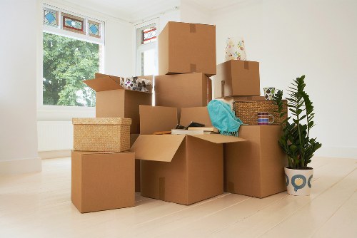 Checklist and packed items prepared for a Bayswater house removal