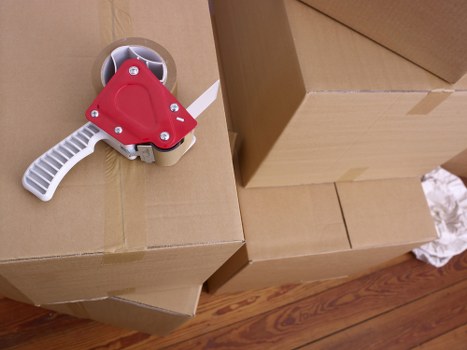 Local Bayswater moving team preparing boxes for residential and commercial clients