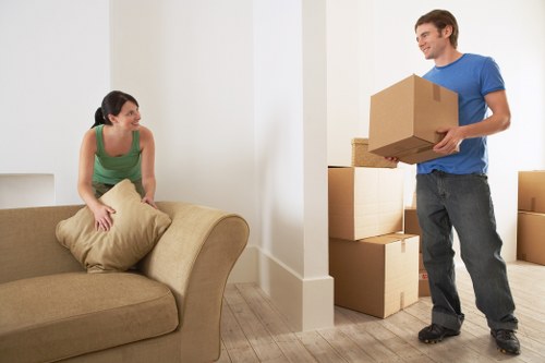 Local van helping with furniture collection in Bayswater